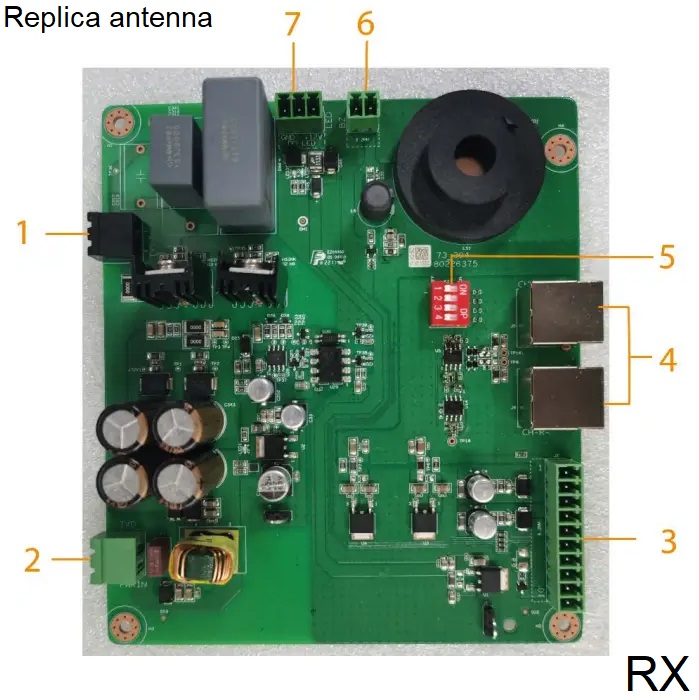 Bo mạch chủ (mainboard) anten thu (RX) Dahua ISC-EAA2-C001-R